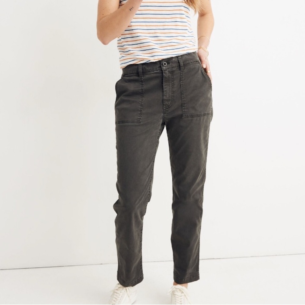 Madewell Stovepipe Fatigue Pants TENCEL™ Lyocell Edition 29